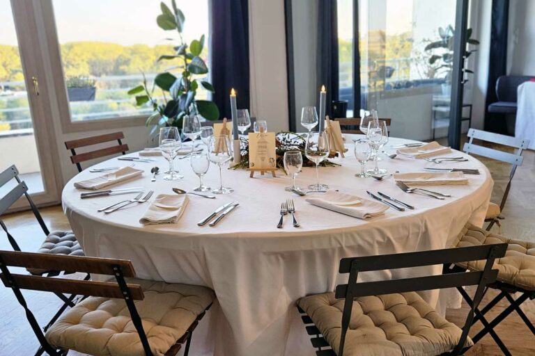 Dîner privé pour entreprise
